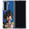 Dragon Ball Z Vegeta Portrait Galaxy Z Fold6 Clear Case